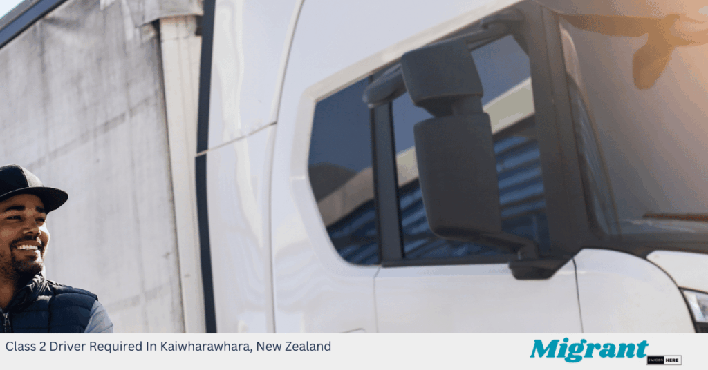 Class 2 Driver Required In Kaiwharawhara, New Zealand