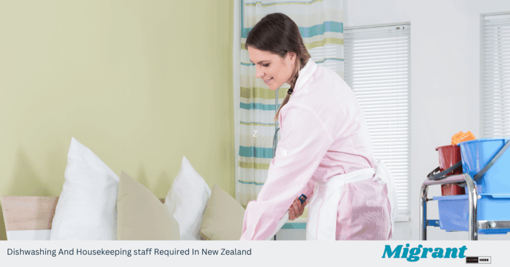 Dishwashing And Housekeeping staff Required In New Zealand