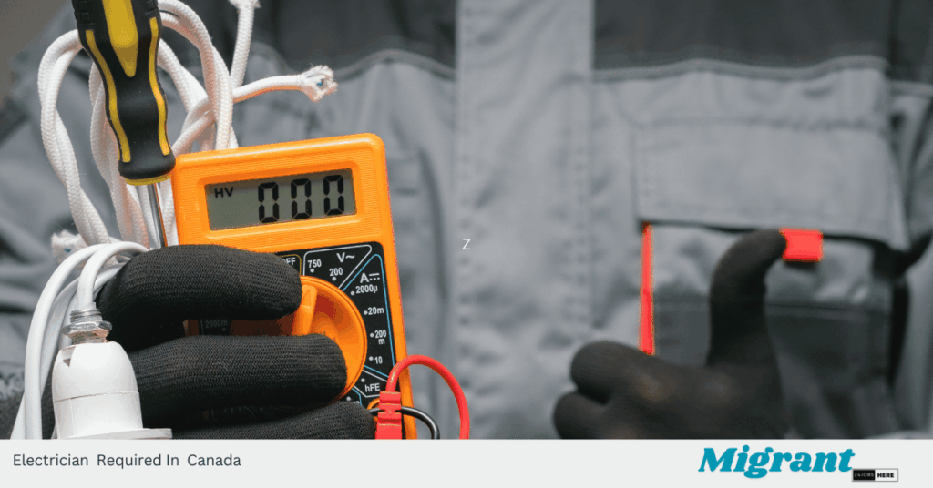 Electrician Required In Canada