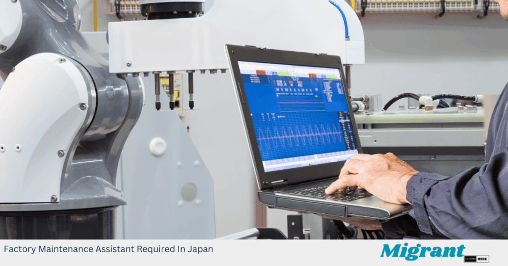 Factory Maintenance Assistant Required In Japan