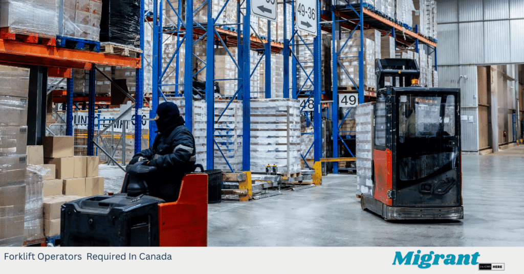 Forklift Operators Required In Canada