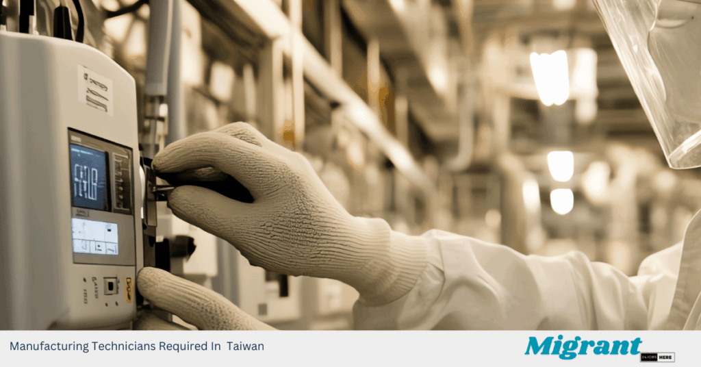 Manufacturing Technicians Required In Taiwan