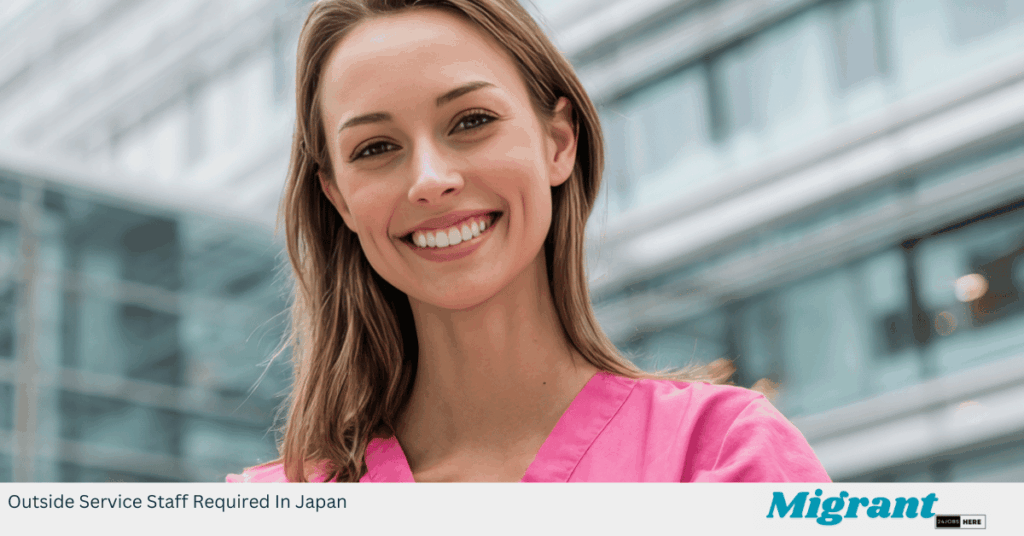 Outside Service Staff Required In Japan