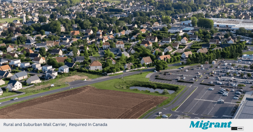 Rural and Suburban Mail Carrier, Required In Canada