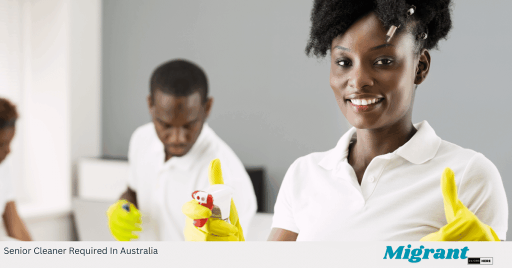 Senior Cleaner Required In Australia