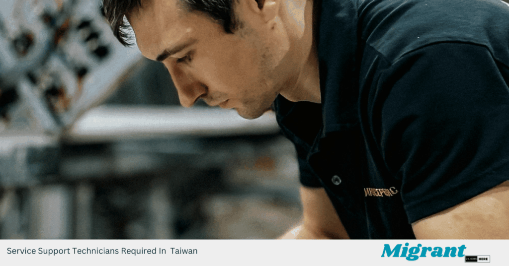 Service Support Technicians Required In Taiwan