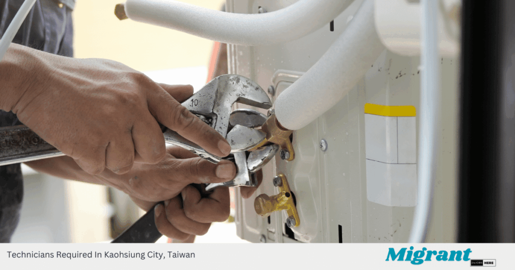 Technicians Required In Kaohsiung City, Taiwan