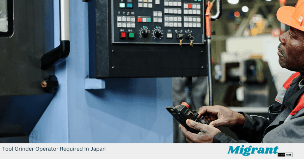 Tool Grinder Operator Required In Japan