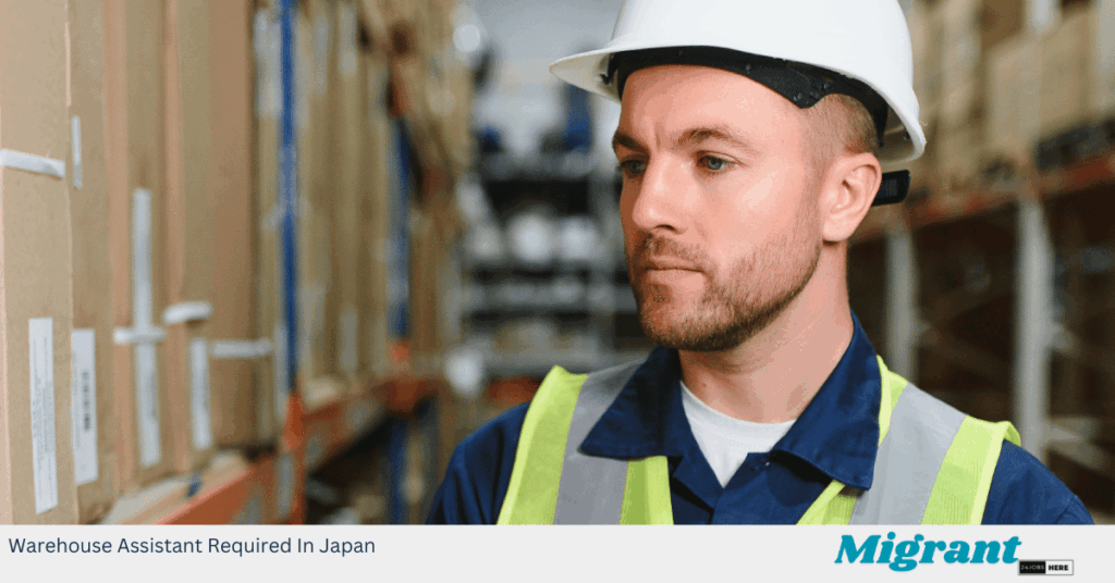 Warehouse Assistant Required In Japan