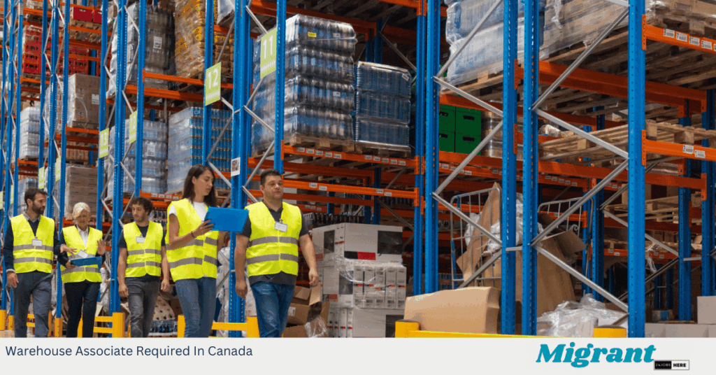 Warehouse Associate Required In Canada