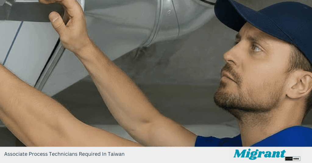 Associate Process Technicians Required In Taiwan