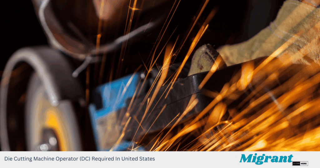 Die Cutting Machine Operator (DC) Required In United States