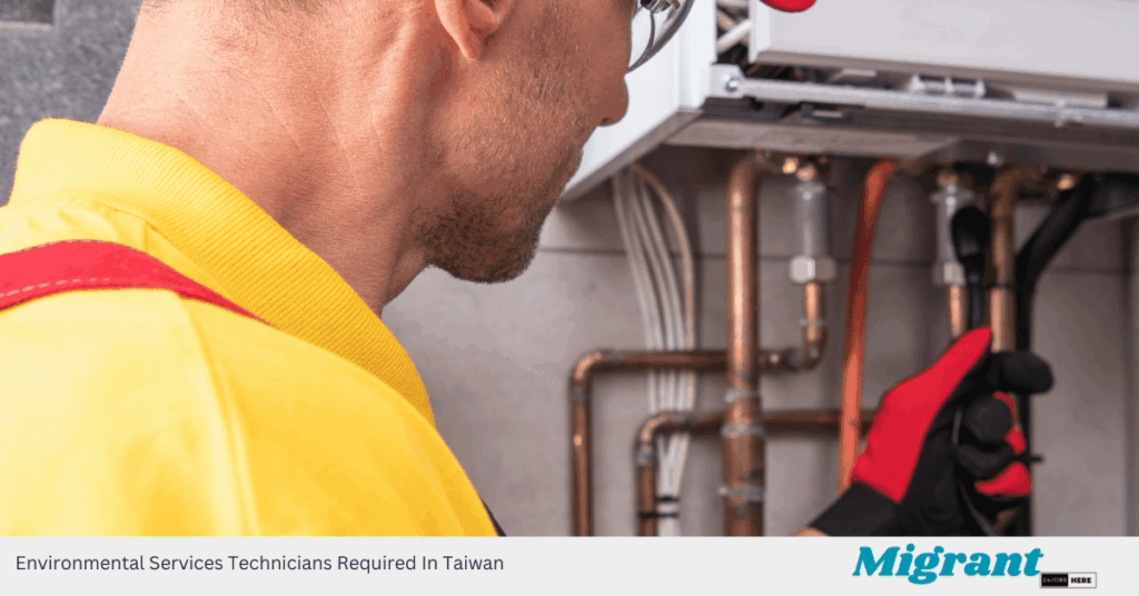 Environmental Services Technicians Required In Taiwan