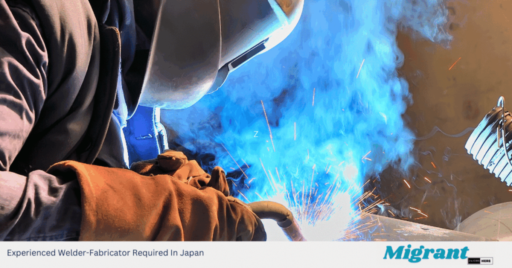 Experienced Welder-Fabricator Required In Japan