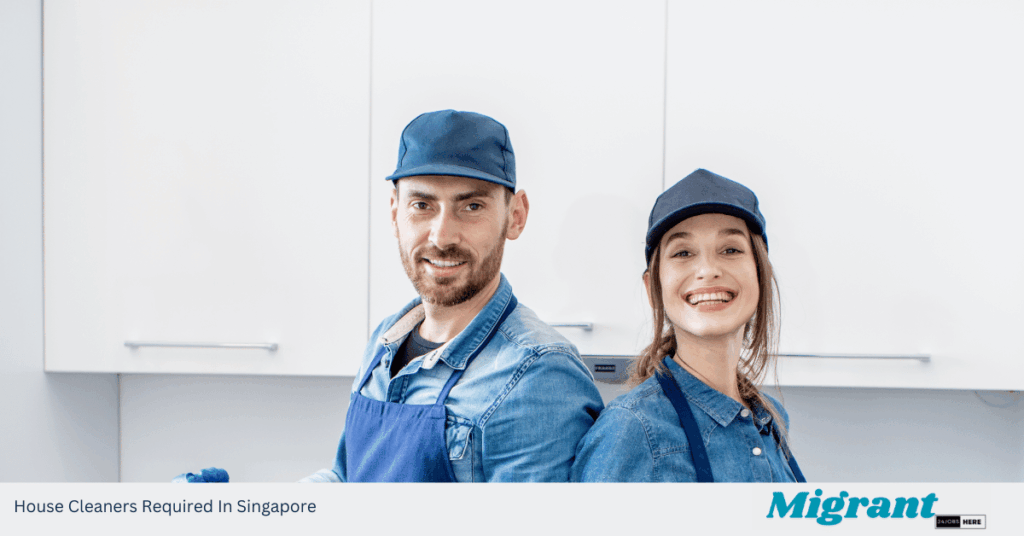 House Cleaners Required In Singapore