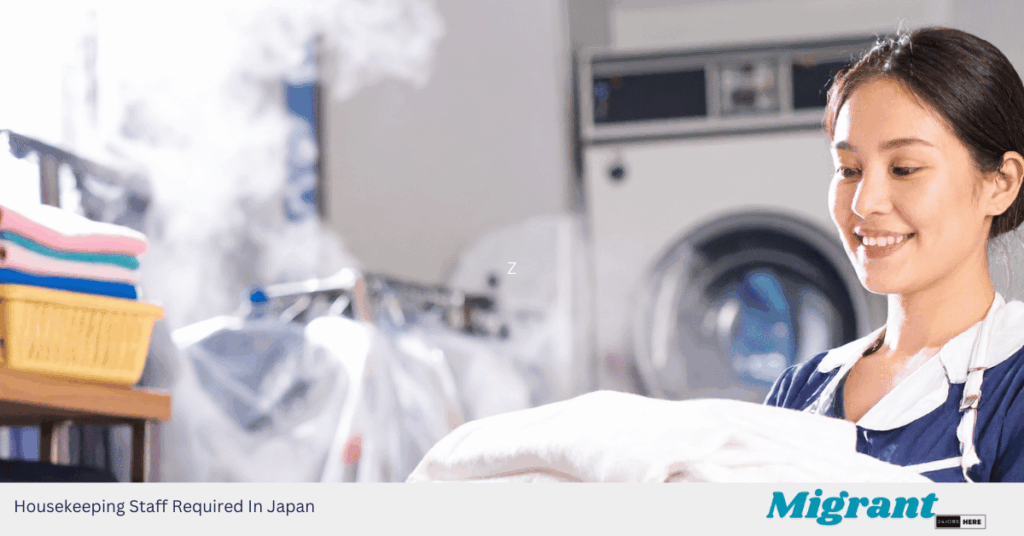 Housekeeping Staff Required In Japan