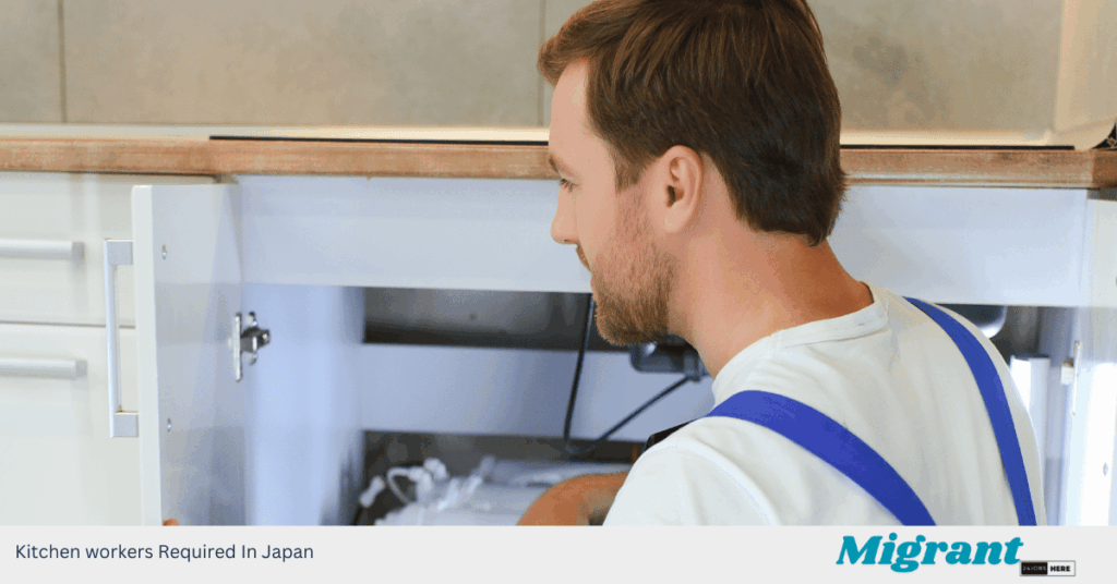 Kitchen workers Required In Japan