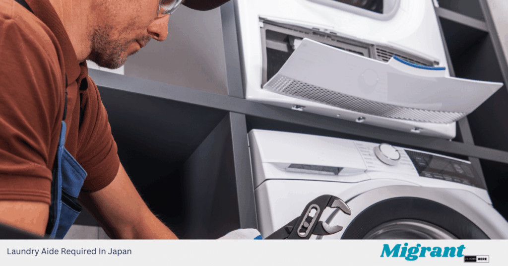 Laundry Aide Required In Japan