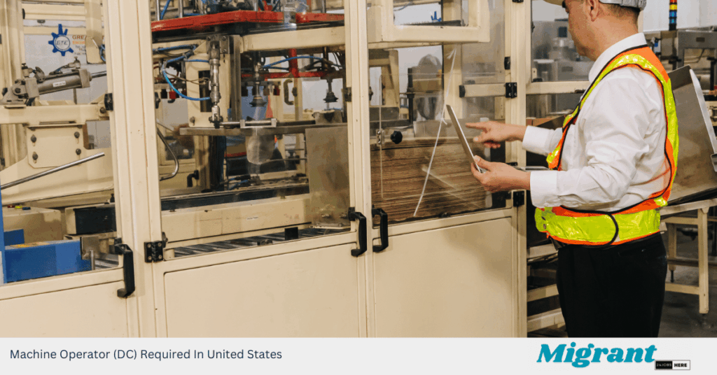 Machine Operator (DC) Required In United States