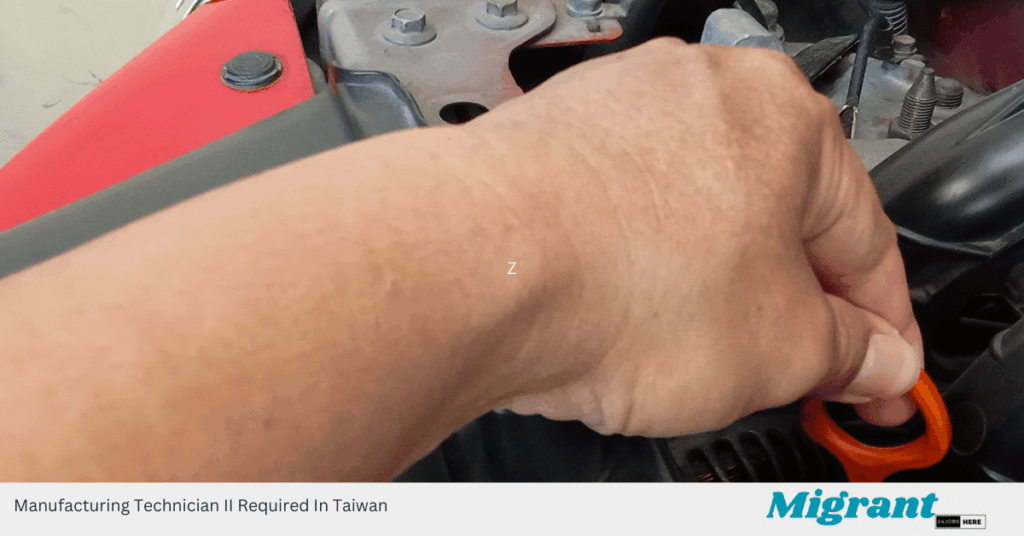 Manufacturing Technician II Required In Taiwan