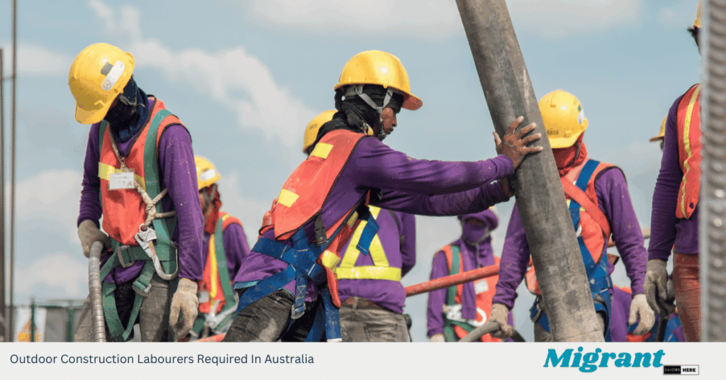 Outdoor Construction Labourers Required In Australia