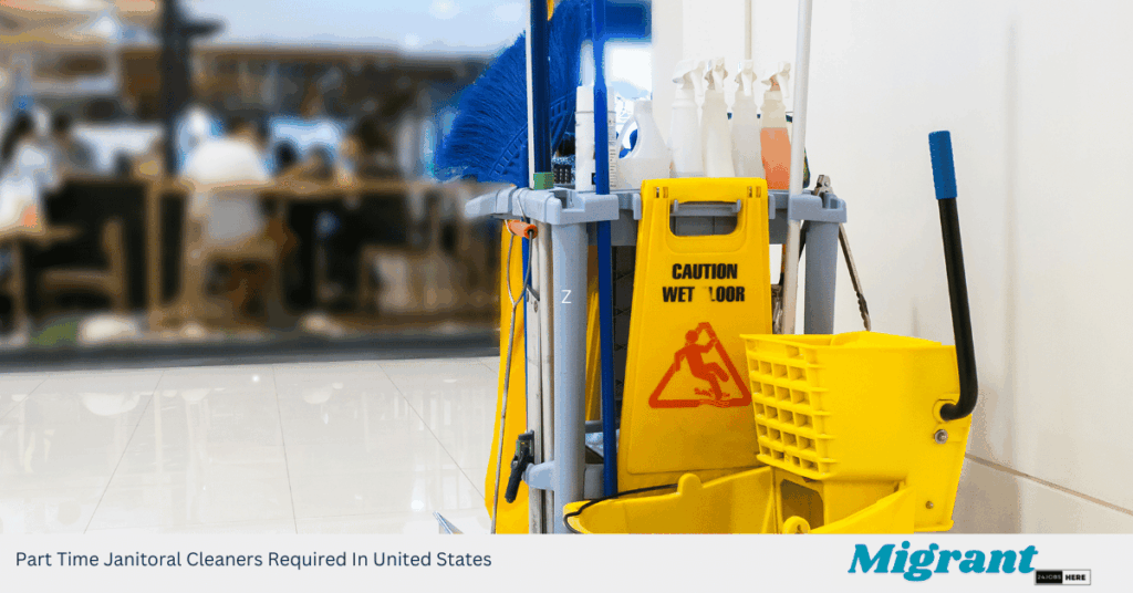 Part Time Janitoral Cleaners Required In United States