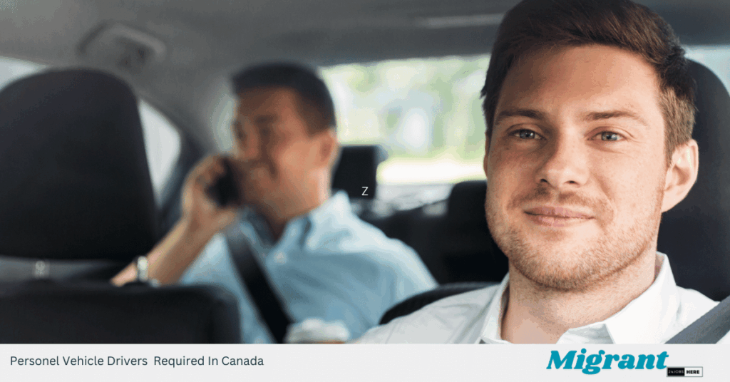 Personel Vehicle Drivers Required In Canada