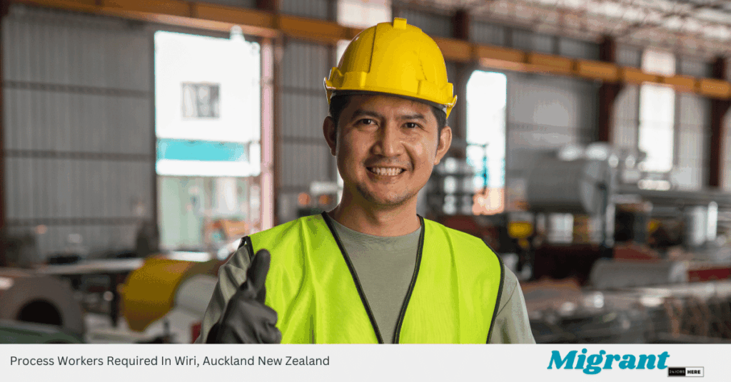 Process Workers Required In Wiri, Auckland New Zealand