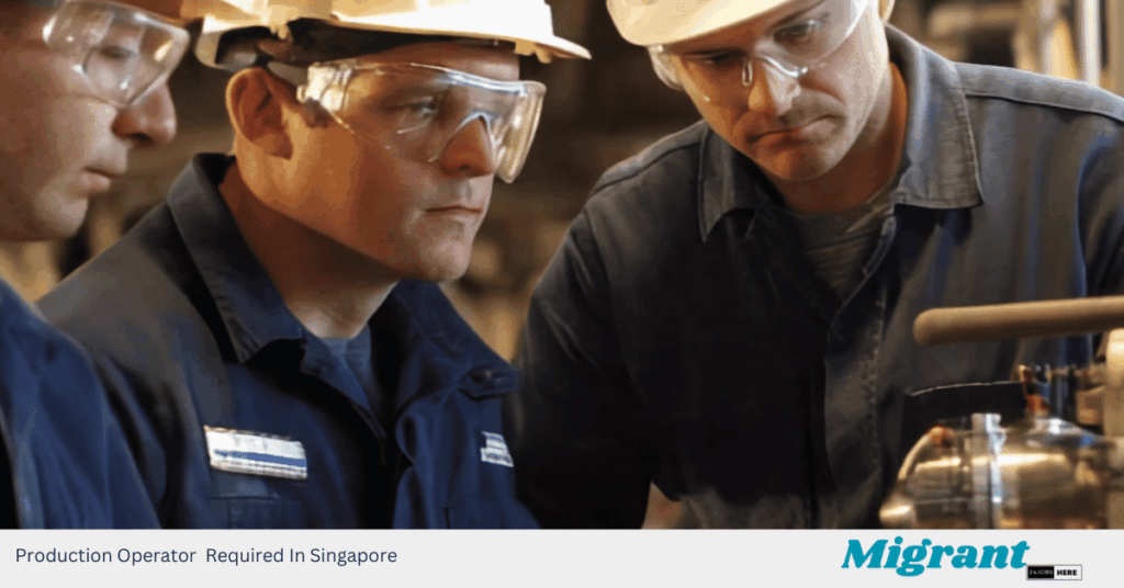 Production Operator Required In Singapore