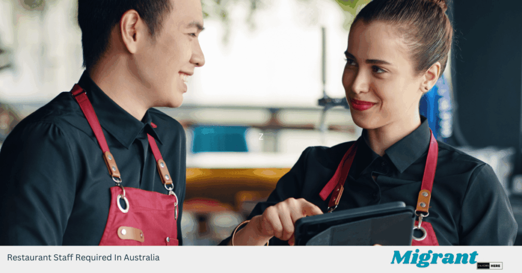 Restaurant Staff Required In Australia