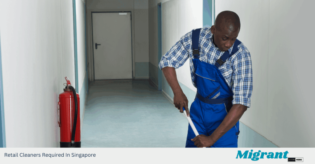 Retail Cleaners Required In Singapore