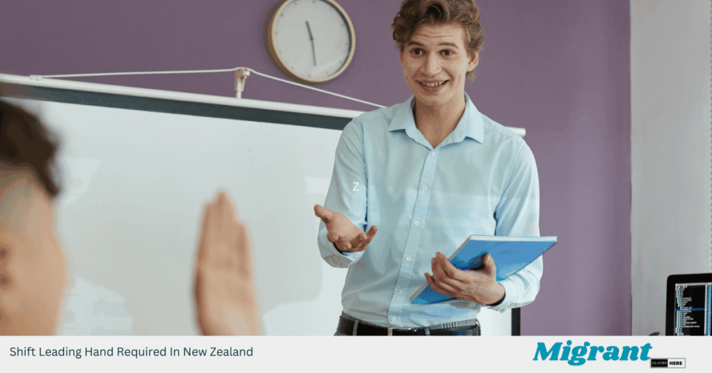 Shift Leading Hand Required In New Zealand