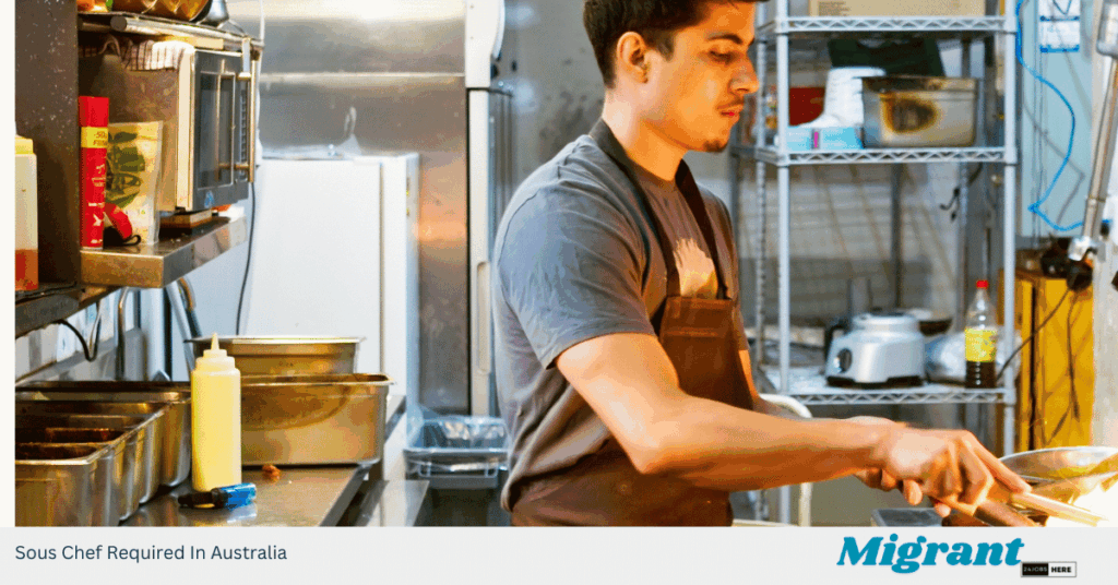 Sous Chef Required In Australia