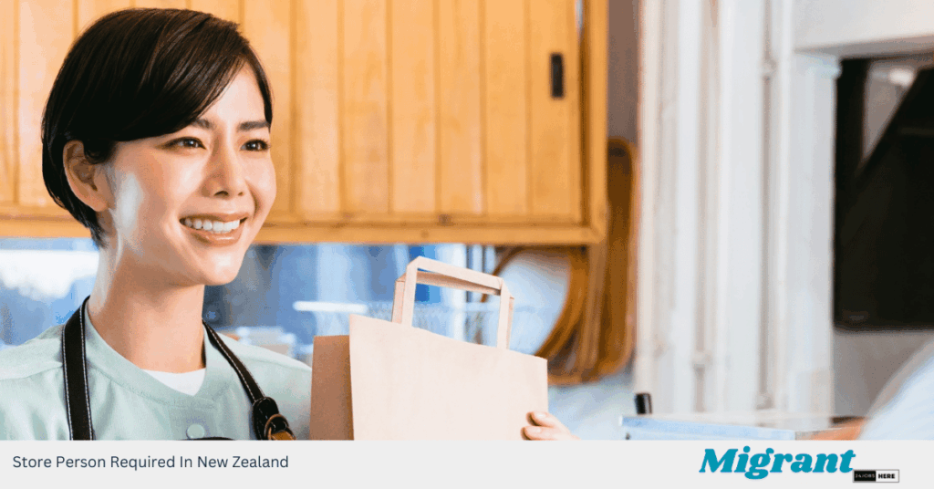Store Person Required In New Zealand