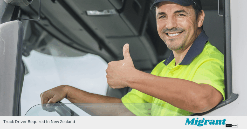 Truck Driver Required In New Zealand