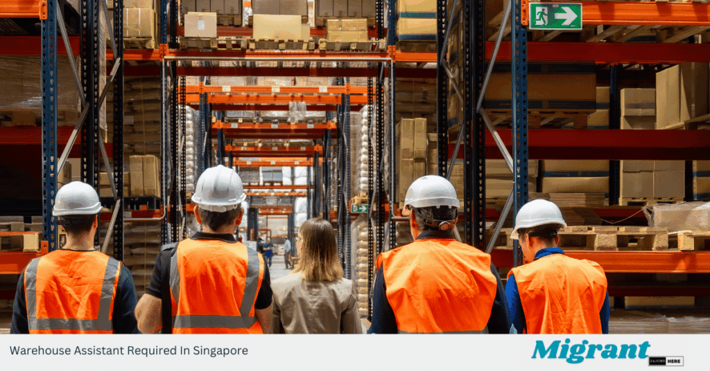 Warehouse Assistant Required In Singapore