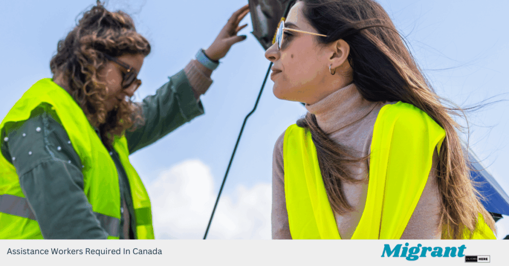 Assistance Workers Required In Canada