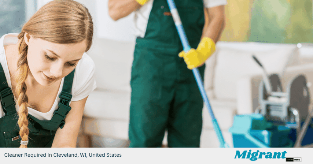 Cleaner Required In Cleveland, WI, United States