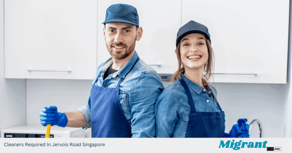 Cleaners Required In Jervois Road Singapore