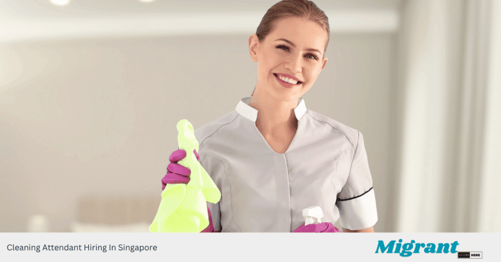 Cleaning Attendant Hiring In Singapore