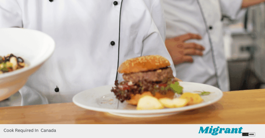 Cook Required In Canada