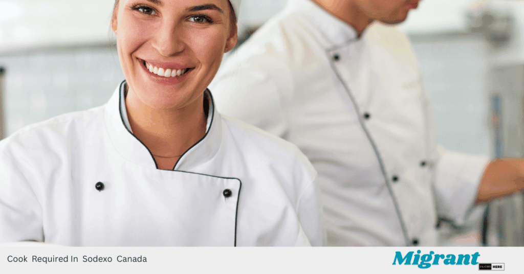 Cook Required In Sodexo Canada
