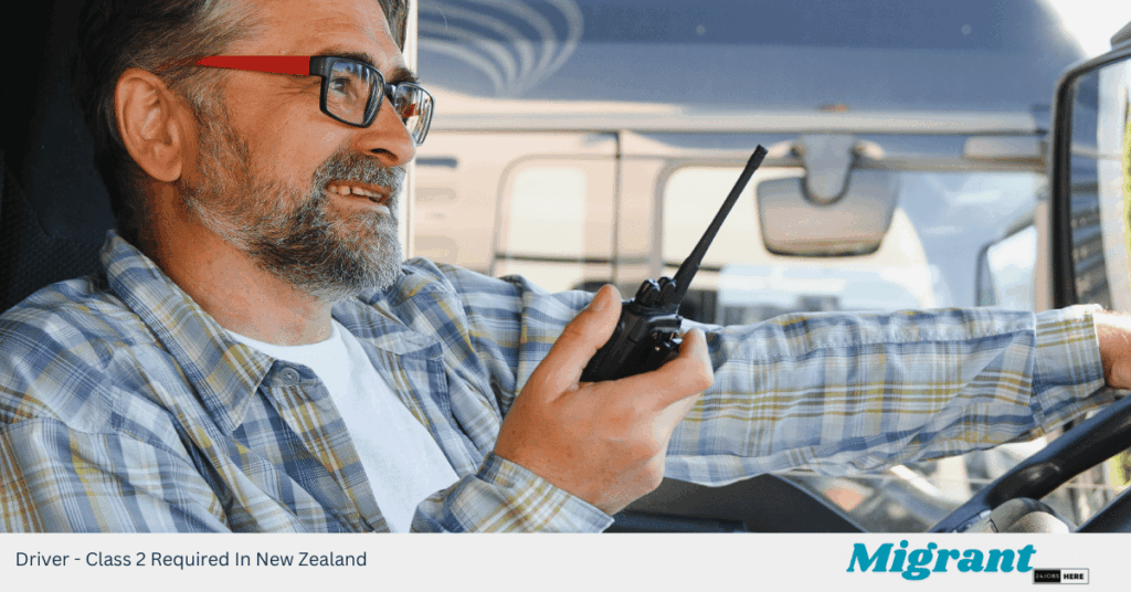 Driver - Class 2 Required In New Zealand
