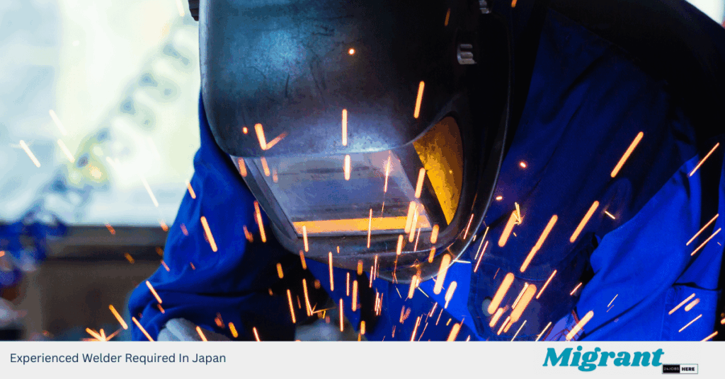 Experienced Welder Required In Japan