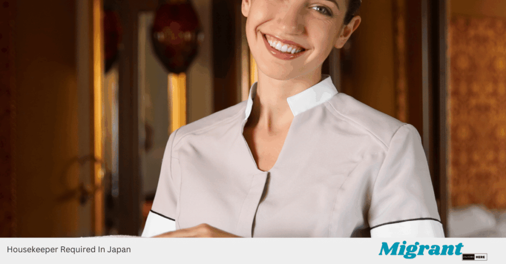 Housekeeper Required In Japan