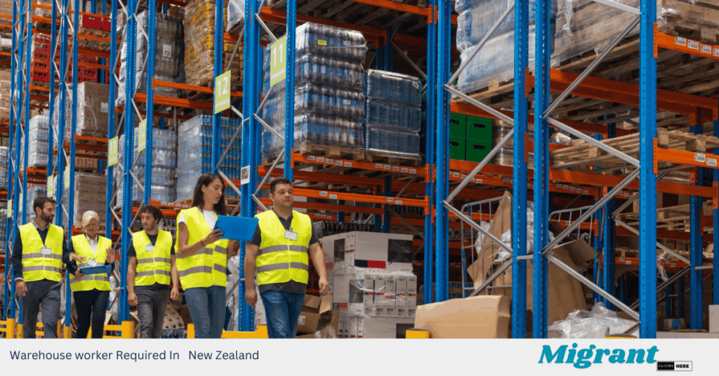 Warehouse worker Required In New Zealand
