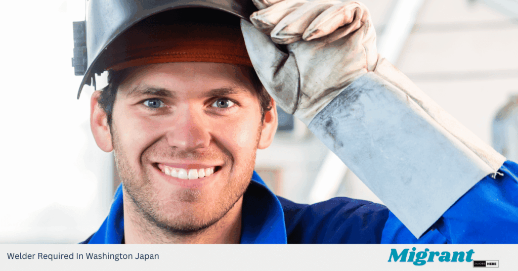 Welder Required In Washington Japan