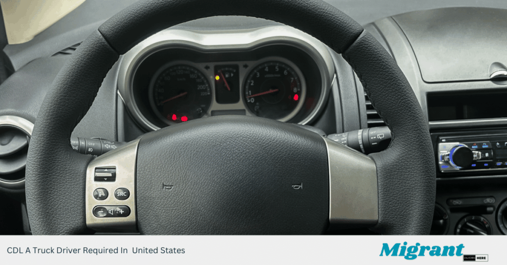 CDL A Truck Driver Required In United States