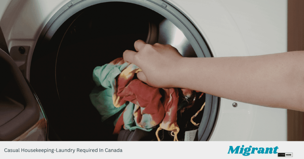 Casual Housekeeping​-Laundry Required In Canada