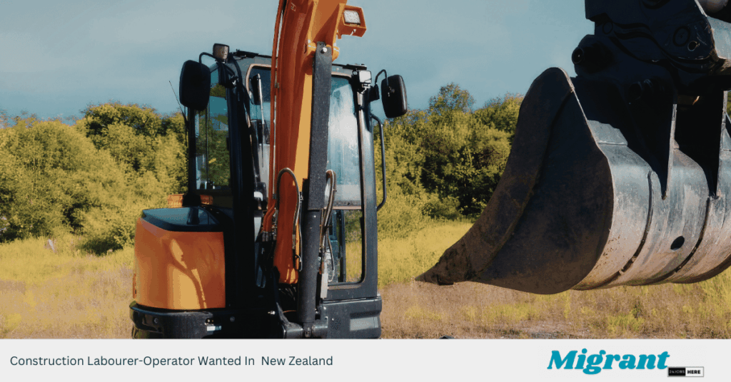 Construction Labourer-Operator Wanted In New Zealand